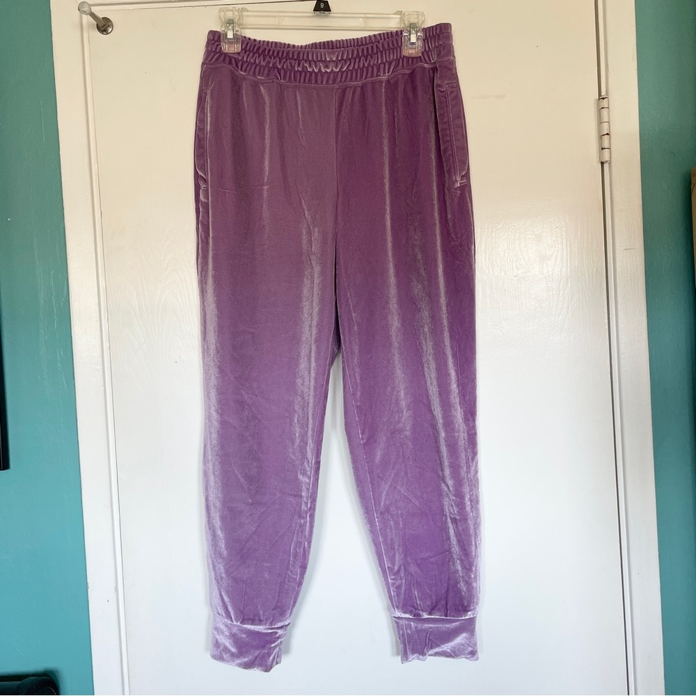 FABLETICS velour velvet jogger pant M - Picture 6 of 6